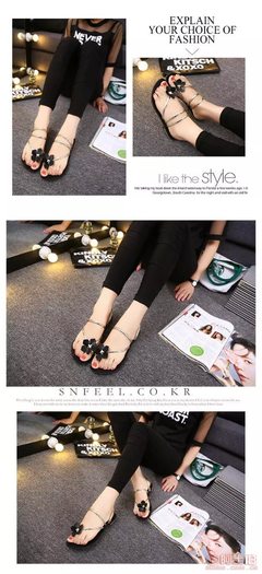 【開金女鞋2016夏季新款純色大花朵平底舒適百搭休閑涼鞋涼拖女廠家直銷1501】溫嶺市澤國開金鞋業商行 - 產品庫